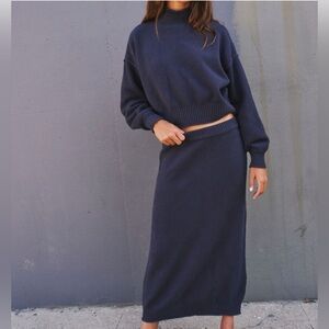 NWT Free People Hailee Sweater Skirt Set